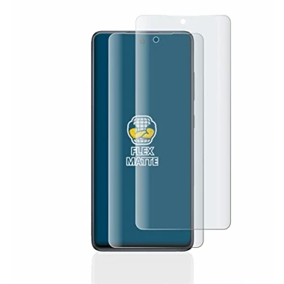 Abbildung von BROTECT Full Cover Schutzfolie Matt für Samsung Galaxy S20 FE / 5G (2 Stück) Screen Displayschutz Folie, 3D Curved, Anti Reflex