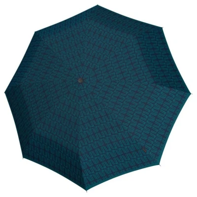 Abbildung von Knirps Taschenschirm A.200 Medium Duomatic kompakt und sturmfest Windkanal getestet, Trust Grape, One Size, Modern, funktional stylisch