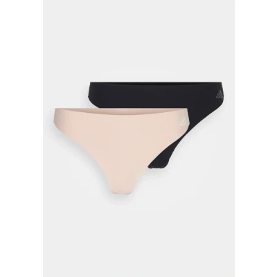 Abbildung von Adidas Sport 2 PACK String, Damen, Größe: XL, Black/peach whip