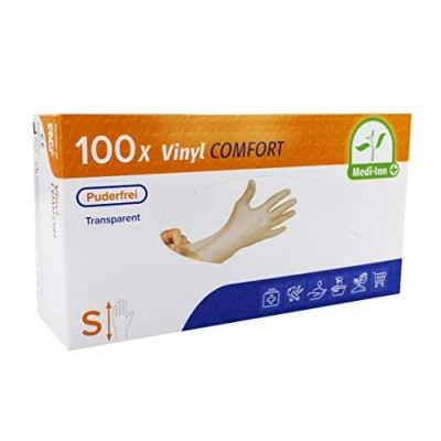 Abbildung von PAPSTAR Einmalhandschuhe COMFORT S transparent