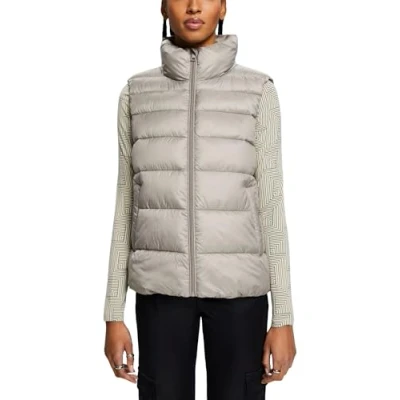 Abbildung von Esprit Weste, Damen, Größe: Medium, Light taupe