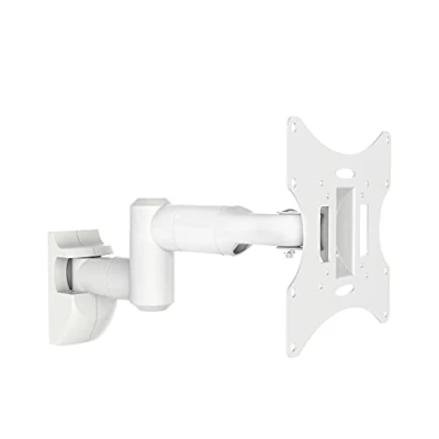 Abbildung von conecto Wandhalterung für Monitore und Fernseher bis zu 42 Zoll, schwenkbar (+/ 90), neigbar 20), VESA 50x50, 75x75, 100x100, 200x100, 200x200, Max. 30, 0 kg Traglast, weiß, SA CC50252 V2