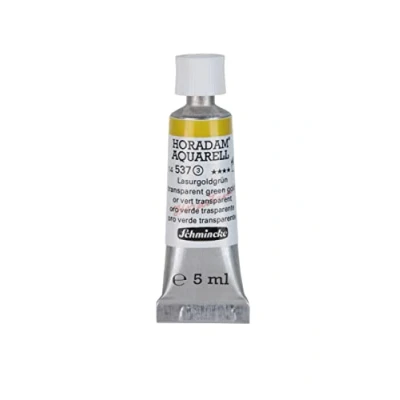 Abbildung von Schmincke HORADAM® AQUARELL feinste Künstler Aquarellfarben, Lasurgoldgrün 5 ml