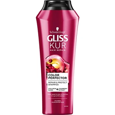 Abbildung von 6 x Gliss Kur Shampoo&quot;Color Shine &amp; Protect&quot; für coloriertes Haar 250 ml