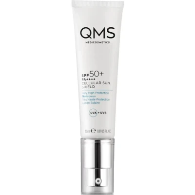 Abbildung von QMS Medicosmetics Cellular Sun Shield SPF50+PA++++ Very High Protection Sunscreen 30 ml