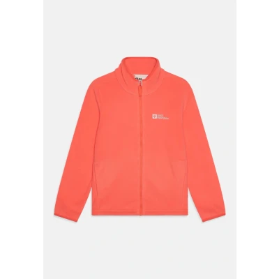 Abbildung von Jack Wolfskin Taunus Unisex Fleecejacke für Kinder, Größe: 140, Sunset coral