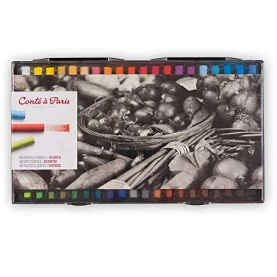 Abbildung von Conté a Paris 50209 (Künstlerkreide, Weiche Pastelle, verschieden Farben) 40er Set