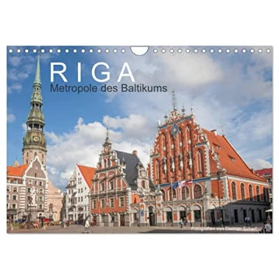 Abbildung von Riga Metropole des Baltikums (Wandkalender 2025 DIN A4 quer), CALVENDO Monatskalender
