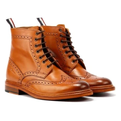 Abbildung von Ben Sherman Arthur Braune Herrenstiefel Aus Leder