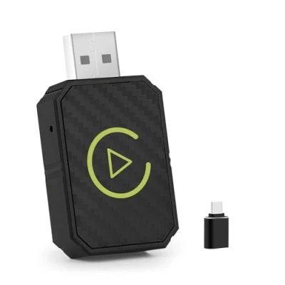 Abbildung von Android Auto Wireless Adapter, Carplay Car Play Stick,Wireless 2 In 1 Stick Wandelt Verdrahtete Mini Auto/Carplay Drahtlos Um Plug &amp; USB C/A
