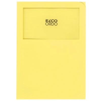 Abbildung von Elco Organisationsmappe Ordo classico Papier A4 220x310 mm gelb VE=100