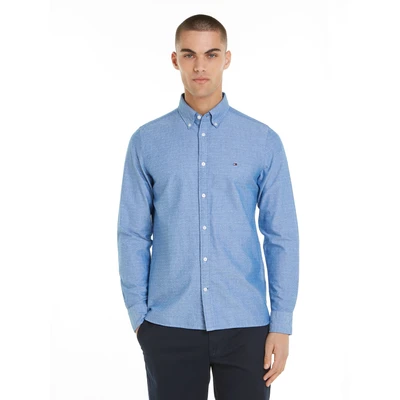 Abbildung von Tommy Hilfiger Langarmhemd OXFORD DOBBY SF SHIRT
