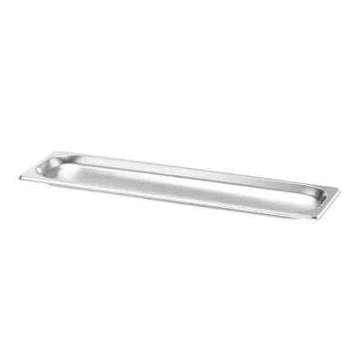 Abbildung von HENDI Gastronormbehälter, Temperaturbeständig von 40 bis 300C, Heissluftöfen Kühl und Tiefkühlschränken Chafing Dishes Bain Marie, Stapelbar, 1,2L, GN 2/4, 530x162x(H)20mm, Edelstahl 18/10