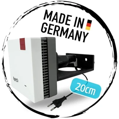 Abbildung von TronicXL Verlängerung/Wandhalterung für W LAN Repeater kompatibel mit Fritz 600 1200 1750E 2400 AVM Fritz! Halterung Wandhalter Wand Montage WLAN Verstärker (20cm + Wandhalter)