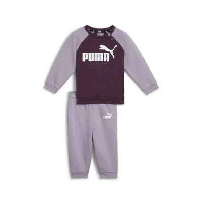 Abbildung von Puma Minicats Raglan SET Jogginghose für Kinder, Größe: 62, Pale plum