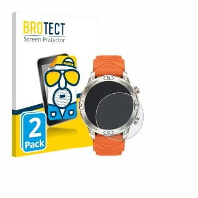 Abbildung von BROTECT Entspiegelungs Schutzfolie für Bytelike Smartwatch 1.43&quot; (2 Stück) Matte Displayschutz Folie, Anti Reflex, Fingerprint