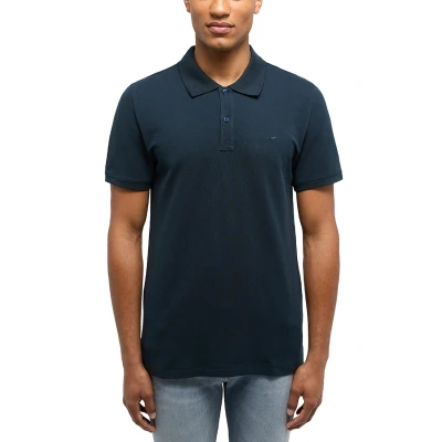 Abbildung von Mustang Poloshirt, Herren, Größe: Large, Blau