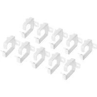 Abbildung von DIGITUS Kabel Führungsbügel 44 x 60 mm 10 Stück Netzwerk Schrank 19 Zoll Management Grau