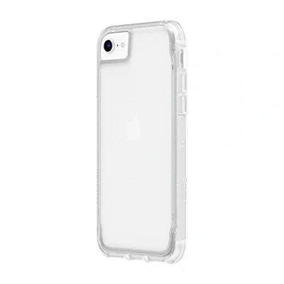 Abbildung von Griffin Survivor Clear Case Hülle nach Militärstandard für Apple iPhone SE (2020) / 8/7 6S 6 [Dünnes Design I Stoßdämpfende Ecken Qi kompatible Handyhülle] (transparent) GIP 042 CLR