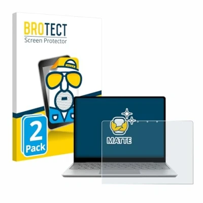 Abbildung von BROTECT Entspiegelungs Schutzfolie für Microsoft Surface Laptop Go 3 Business (2 Stück) Matte Displayschutz Folie, Anti Reflex, Fingerprint