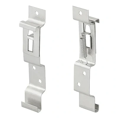 Abbildung von 2 Stück Kfz Kennzeichenhalter Spannhalter,Kennzeichenhalter für Anhänger, Kennzeichenspanner Wechselkennzeichen,Anhänger Kennzeichen Clips Anhänger und Wohnwagen