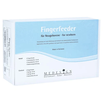 Abbildung von Fingerfeeder für Frühgeborene 3 St