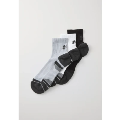 Abbildung von Under Armour Unisex UA Performance Tech 3pk Qtr, funktionale Sportsocken, knöchelhohe Kompressionssocken mit Mittelfußstütze im 3er Pack