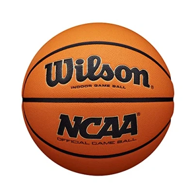 Abbildung von Wilson NCAA Evo NXT Indoor Basketball, Größe 15,2 72,4 cm, Orange