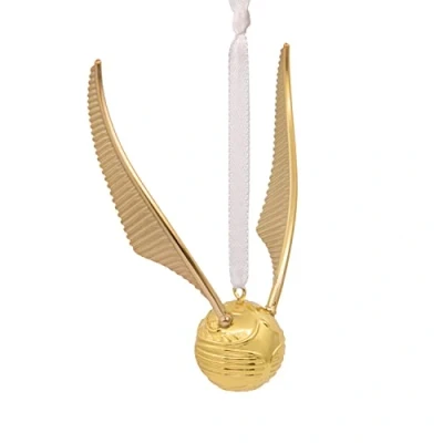 Abbildung von Hallmark Harry Potter Golden Snitch Weihnachtsdekoration, Metall