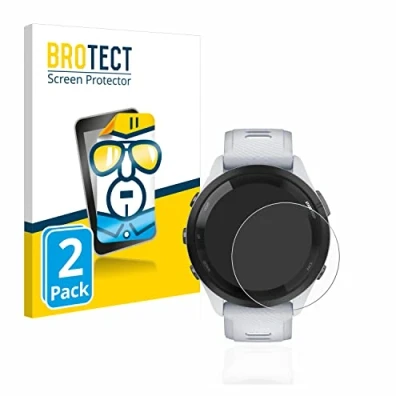 Abbildung von BROTECT (2 Stück Schutzfolie für Garmin Forerunner 265 (46 mm) Displayschutz Folie Ultra Klar