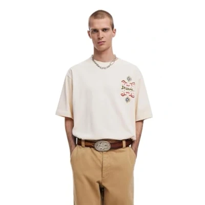 Abbildung von Desigual Tshirt print, Herren, Größe: Medium, White
