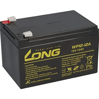 Abbildung von Akku passend für Panasonic LC RA1212PG1 12V 12Ah AGM Batterie