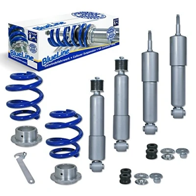 Abbildung von JOM BlueLine 741097 Fahrwerkssatz, Federn/Dämpfer Vorderachse, Hinterachse höhenverstellbar VOLKSWAGEN: Transporter 4 Kastenwagen