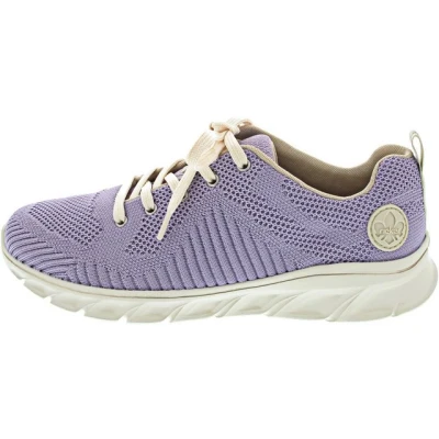 Abbildung von Rieker Damen 54022 Sneaker, Lila, 39 EU