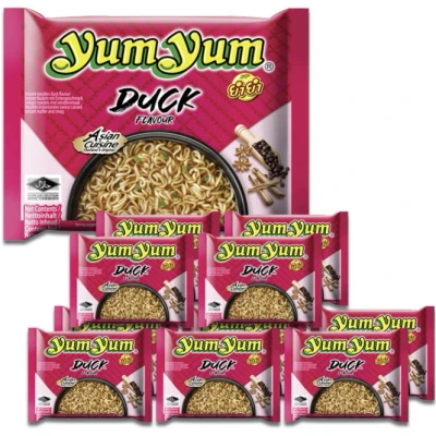 Abbildung von Yum Instant Nudeln Ente geschmack 10 er Pack Nudelsuppe Asian Food Lovers