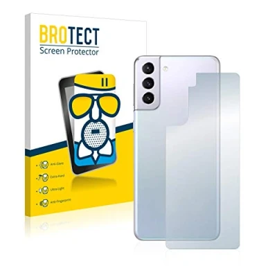 Abbildung von BROTECT Entspiegelungs Schutzglas für Samsung Galaxy S21 Plus 5G (Rückseite) Schutz Folie Panzerfolie Glas Matt [Extrem Kratzfest 9H, Anti Reflex]