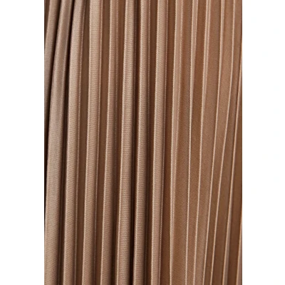 Abbildung von Touché Privé Faltenrock, Damen, Größe: One Size, Mink