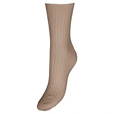 Abbildung von VERO MODA Damen Vmena Noos Socken, Silver Mink, Einheitsgröße EU