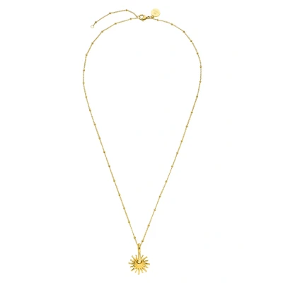Abbildung von Purelei SUN Halskette goldcoloured, Damen, Größe: One Size, Gold coloured