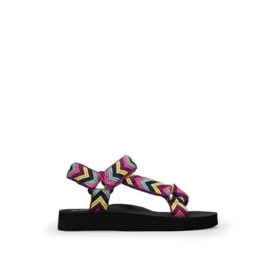 Abbildung von Bosanova Riemensandalette, Damen, Größe: 37, Multi Schuhe