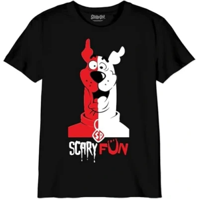 Abbildung von Scooby Doo Jungen Boscoobts029 T Shirt, Schwarz, 6 Jahre