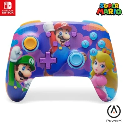 Abbildung von PowerA Enhanced Wireless Controller Gaming (LED Warnanzeige für niedrigen Akkustand)