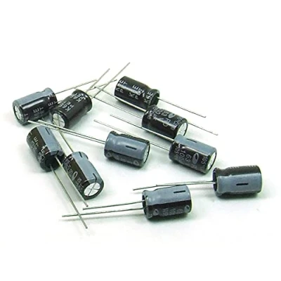 Abbildung von POPESQ® 10 Stk. x Elektrolytkondensator 100uF 63V #A2306