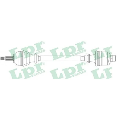 Abbildung von LPR DS39101 Antriebswelle 758, 724 RENAULT: CLIO 2, Kangoo I, I Rapid