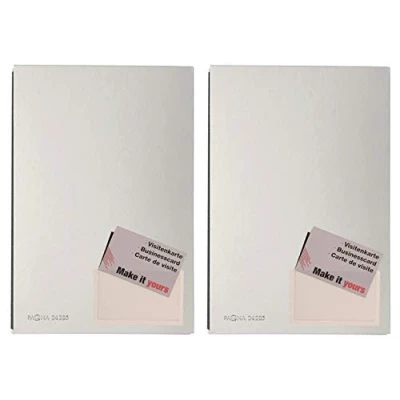 Abbildung von Pagna Unterschriftsmappe, 20 teilig, mit Color Einband und dehnbarem Rücken (2X Silber)