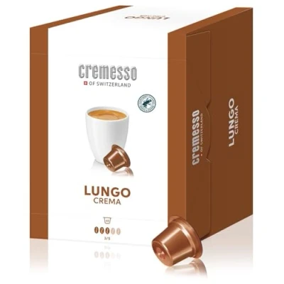 Abbildung von Cremesso Lungo Crema, Kaffeegenuß CREMIG &amp; AROMATISCH, XXL Box (48 Kapseln)