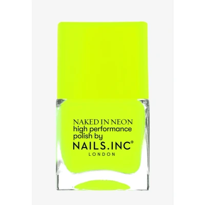Abbildung von Nails Inc SUNLIGHT SQUARE Neon Nagellack Pastell Gelb Langanhaltende Formel &amp; Glänzendes Finish Tierversuchsfrei Einfach Anzuwenden Perfekte Maniküre, trendige Nail Art
