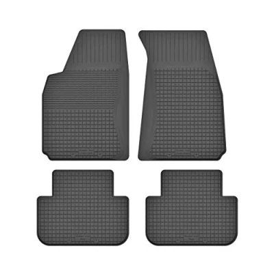 Abbildung von Gummimatten Fußmatten 1.5 cm Rand kompatibel mit Toyota AVENSIS II T25 (Bj. 2003 2009) ideal angepasst 4 Teile EIN Set