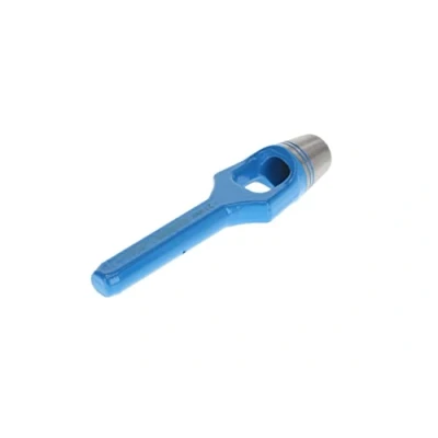 Abbildung von GEDORE Henkellocheisen für weiche Materialen, Ø 21 mm, Gummi Leder Dichtungen Stoff, rund, 160 mm lang, Stanzeisen, 570021