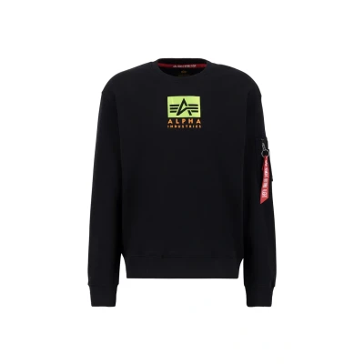Abbildung von Alpha Industries Sweater &quot;Alpha Men Sweatshirts Satin Logo Sweater&quot;